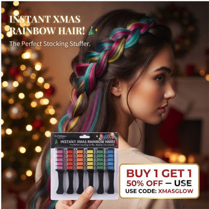 One-Step Hair Dye Comb -  specially for kids and girls, upgrade your hairstyle in minutes.